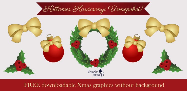 Xmas freebie: karácsonyi letölthető grafikák