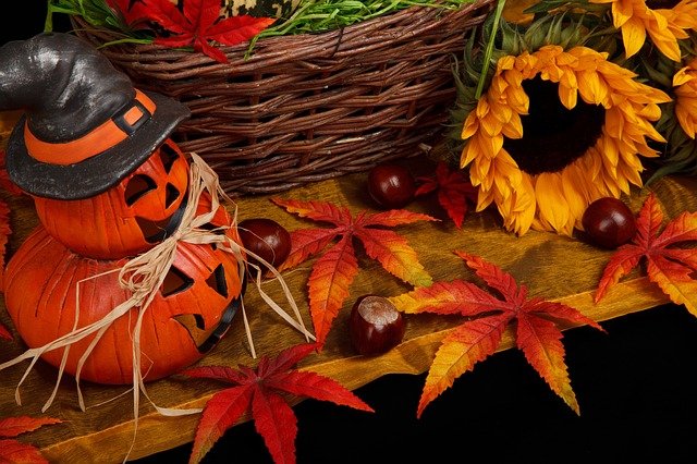 halloween dekoráció